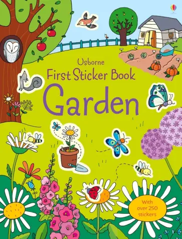 First Sticker Book Garden обложка книги