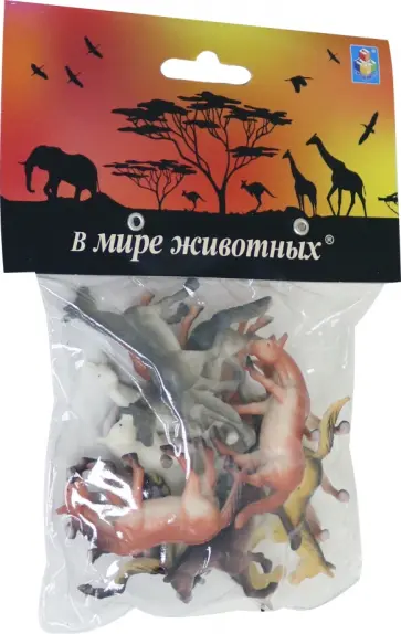 Набор игрушечных лошадей (12 штук х 5 см) (Т50496) обложка книги