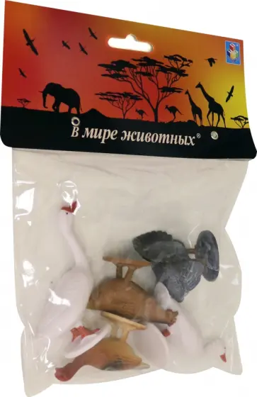 Набор "Домашняя птица", 5 штук (Т53866) обложка книги