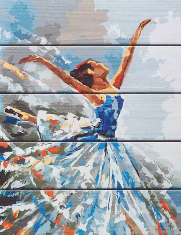 Арт по дереву Балерина (WJ001) обложка книги