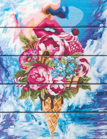 Арт по дереву Сладкий букет (WN003) обложка книги