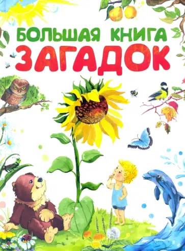 Большая книга загадок обложка книги