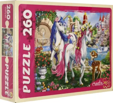 Puzzle-260 ЧУДЕСНЫЕ ЕДИНОРОГИ №7 (ПУ260-2469) обложка книги