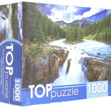 Puzzle-1000 Канада. Национальный парк Джаспер (ГИТП1000-2152) обложка книги
