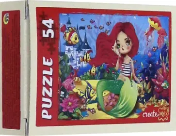 Puzzle-54 Волшебные русалки №2 ассортимент (П54-2614) обложка книги