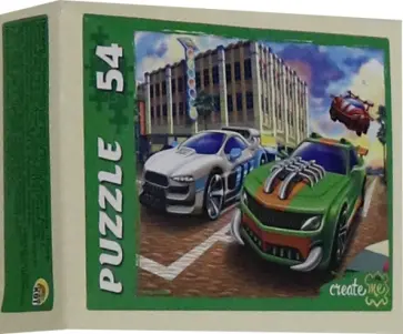 Puzzle-54 ГОРОДСКИЕ ГОНКИ ассортимент (П54-8516) обложка книги
