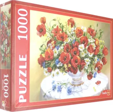 Puzzle-1000 "Русская коллекция. Дандорф О.В. Маки" (РУКП1000-2024) обложка книги