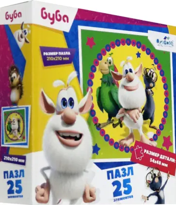 Пазл-25. Буба "Вид 3" (06316) обложка книги