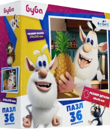 Пазл-36. Буба "Вид 1" (06318) обложка книги