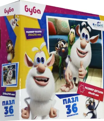 Пазл-36. Буба "Вид 3" (06320) обложка книги