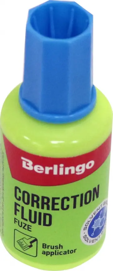 Корректирующая жидкость "Fuze" (20 мл), аппликатор кисточка (KR200) обложка книги