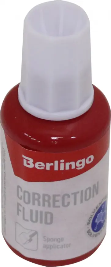 Корректирующая жидкость (20 мл), с губчатым аппликатором (KR 550) обложка книги