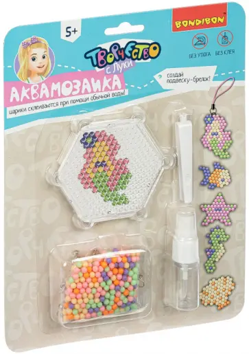 Аквамозаика "Нежные оттенки", 400 бусин (ВВ4979) обложка книги