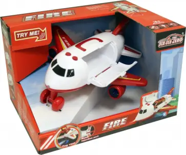 Самолёт-парковка Пожарный, пар, свет/звук (81057) Самолёт-парковка Пожарный, пар, свет/звук (81057) обложка книги