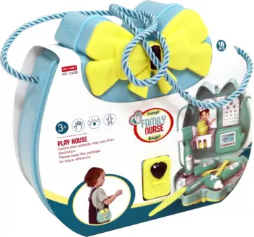 Набор доктора с аксессуарами, в сумочке (79958) Набор доктора с аксессуарами, в сумочке (79958) обложка книги