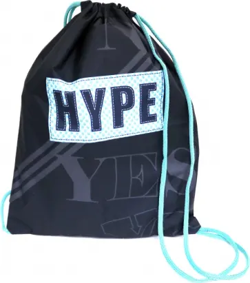 Мешок для сменной обуви 33х42 см, 1 отделение, HYPE (NMn_90098) обложка книги