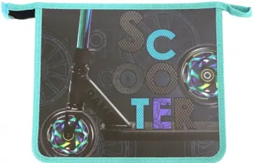 Папка для тетрадей пластиковая А5, 1 отделение, Scooter (AMc_63051) обложка книги