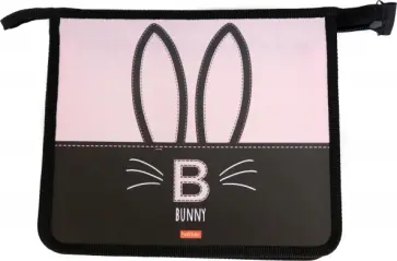 Папка для тетрадей пластиковая А5, 2 отделения, Bunny (AMc_64053) обложка книги