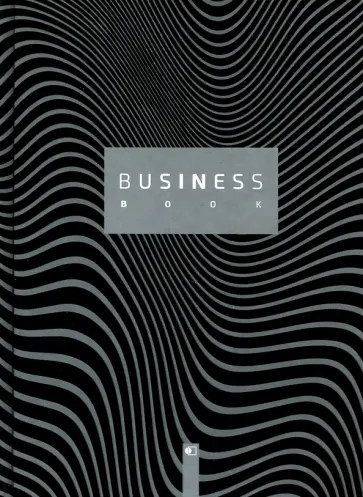 Бизнес-блокнот "Зебра" (А5, 96 листов, черный бук), "Strips" обложка книги