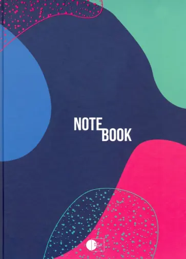 Блокнот для офиса "Абстракция" черный А4 обложка книги