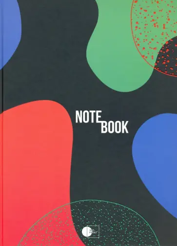 Блокнот для офиса "Абстракция" контрастный А4 обложка книги