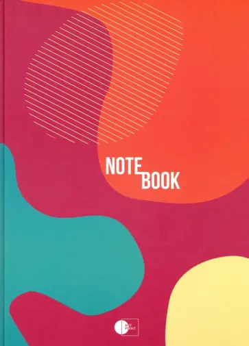 Блокнот для офиса "Абстракция" цветные пятна А4 обложка книги