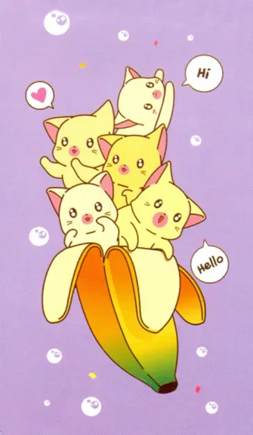 Блокнот "SKAWAII CATS", А7, 40 листов, клетка (БЛ7-ККТ) обложка книги