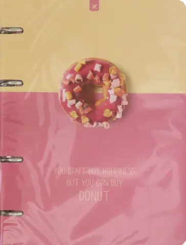 Тетрадь со сменным блоком А5, 120 листов, клетка, CAKES (LXNBCL-DC) обложка книги