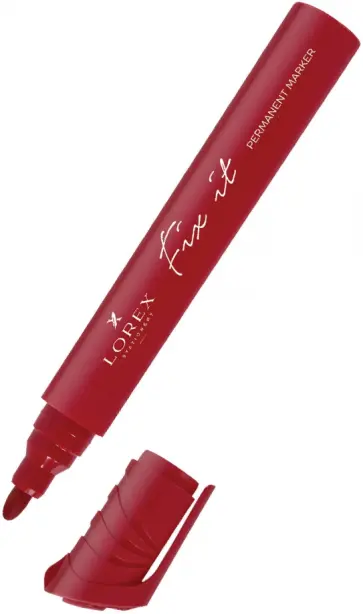 Маркер перманентный, красный, круглый, 4 мм. (LXPMFI-R) Маркер перманентный, красный, круглый, 4 мм. (LXPMFI-R) обложка книги