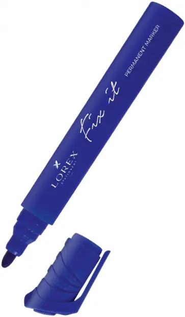 Маркер перманентный, круглый, синий, 4 мм. (LXPMFI-BL) Маркер перманентный, круглый, синий, 4 мм. (LXPMFI-BL) обложка книги