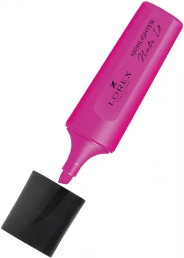 Маркер текстовый, розовый, скошенный, 1-5 мм (LXTMNI-P) обложка книги