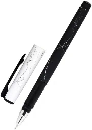 Ручка масляная, резиновый грип, синяя, 0,7 мм. (LXOPDS-BW1) обложка книги