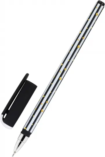 Ручка масляная, круглый прорезиненный корпус, синяя, 0,5 мм обложка книги