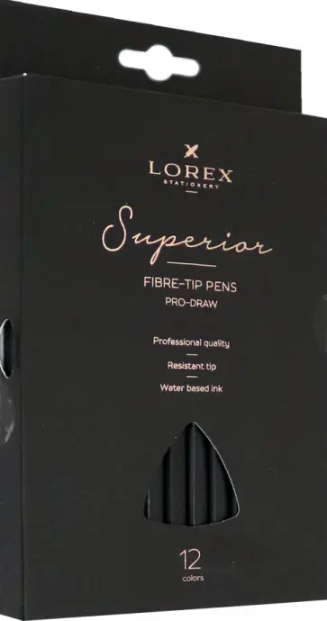 Фломастеры 12 цветов SUPERIOR (LXFPPD12-SP) Фломастеры 12 цветов SUPERIOR (LXFPPD12-SP) обложка книги