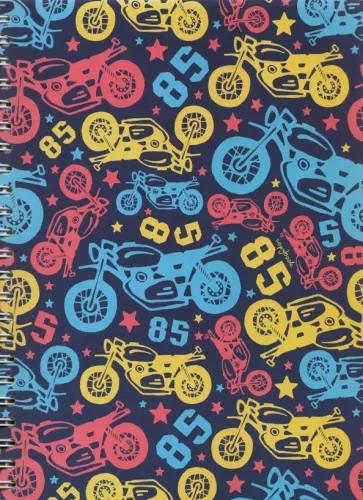 Тетрадь 96 листов, гребень, Мото (С2277-39) обложка книги