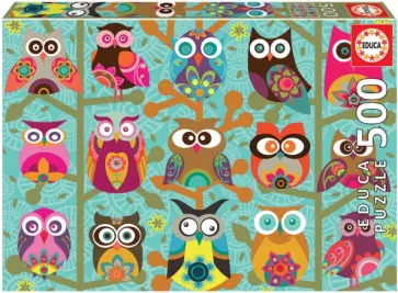 Пазл-500 Совы (19006) обложка книги