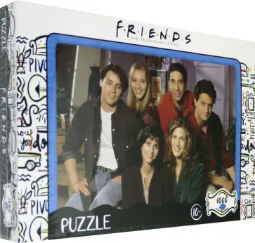 Пазл-1000 Друзья в квартире (WM01040-ML1-6) Пазл-1000 Друзья в квартире (WM01040-ML1-6) обложка книги