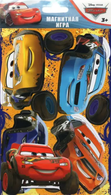 Магнитная игра. Тачки Молния Маккуин/Pixar №2 обложка книги