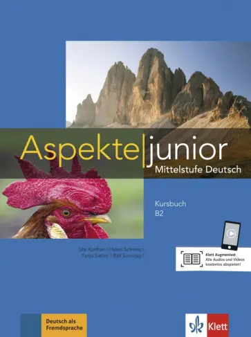 Koithan, Schmitz - Aspekte junior. B2. Kursbuch mit Audios zum Download обложка книги