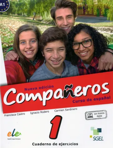 Castro, Ignacio - Companeros 1 NUEVA Edicion -Cuaderno de ejercicios обложка книги