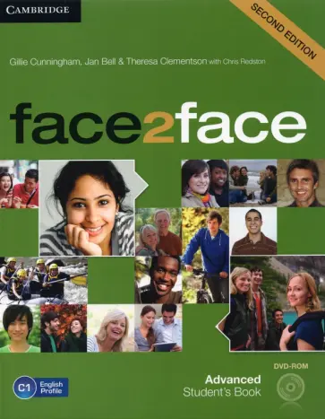 Cunningham, Bell - Face2Face. Advanced. Student's Book with DVD-ROM Cunningham, Bell - Face2Face. Advanced. Student's Book with DVD-ROM обложка книги