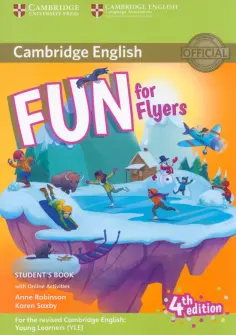 Robinson, Saxby - Fun for Flyers. 4th Edition. Student's Book with Online Activities with Audio обложка книги