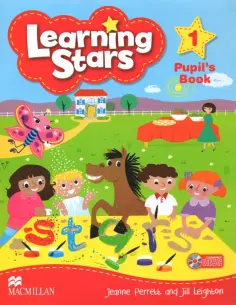 Perrett, Leighton - Learning Stars. Level 1. Pupil's Book Pack (+CD) обложка книги