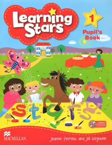 Perrett, Leighton - Learning Stars. Level 1. Pupil's Book Pack (+CD) Perrett, Leighton - Learning Stars. Level 1. Pupil's Book Pack (+CD) обложка книги