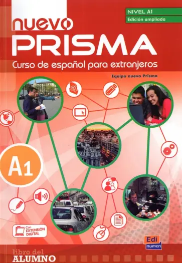 Nuevo Prisma A1. Edicion ampliada. Libro del alumno обложка книги