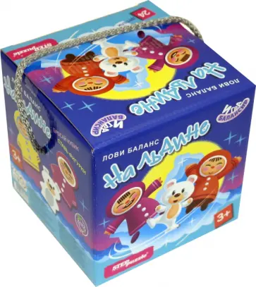 Развивающая игра из дерева "На льдине" (89831) обложка книги