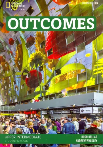 Dellar, Walkley - Outcomes. Upper Intermediate. Student's book (+DVD) обложка книги