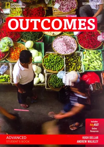 Dellar, Walkley - Outcomes. Advanced. Student's Book with Access Code +DVD обложка книги