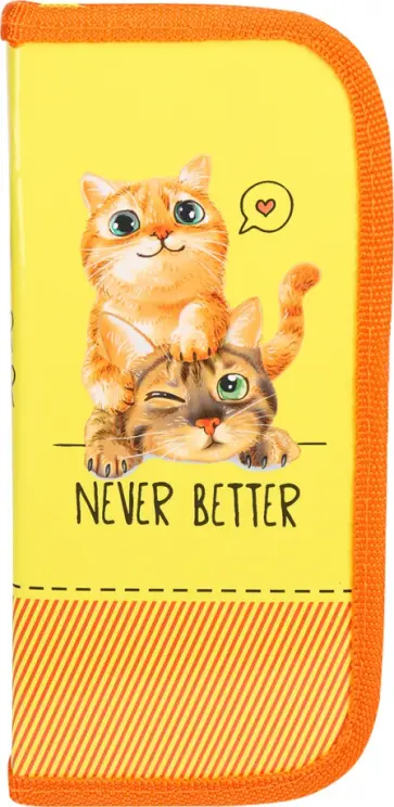 Пенал 1 отделение КОТЯТА-2 (ПН-1133) обложка книги