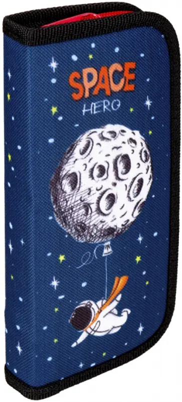 Пенал "Космонавт-1", одно отделение, ткань (ПН-1145) обложка книги